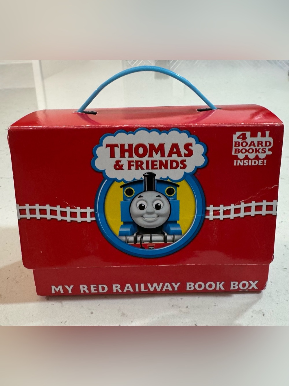Thomas & Friends My Red Railway Book Box Bright & Early Books - 4 Board Books